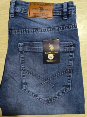 U.S.Polo ASSN Lake Blue Color Denim For Men