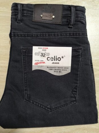 Celio Dark Ash Colour Jeans For Men