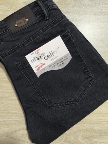 Celio Dark Ash Colour Jeans For Men