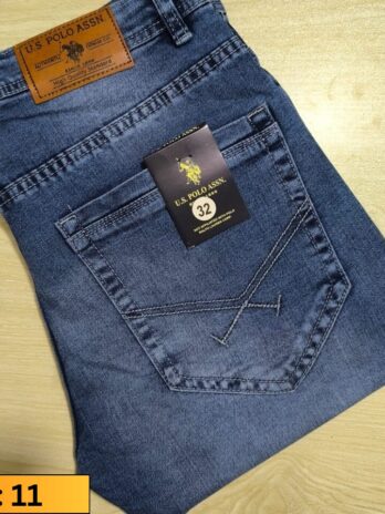 U.S.Polo ASSN Lake Blue Color Denim For Men