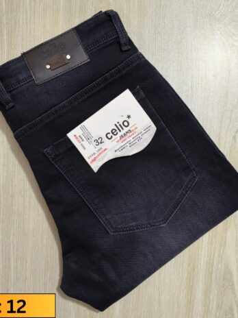 Celio Ash Gray Colour Denim For Men