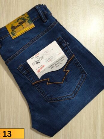 ROOKIES Ocean Blue Colour Denim For Men