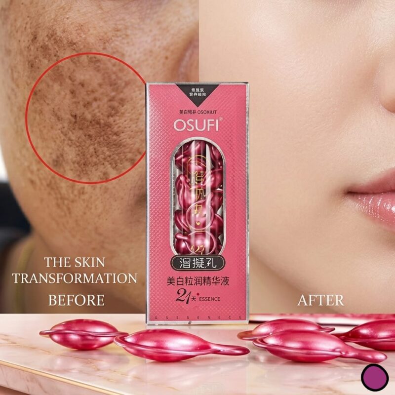 ✨ Osufi Anti-Melasma & Dark Spot Recovery Capsule — Reveal Your Spotless Glow!