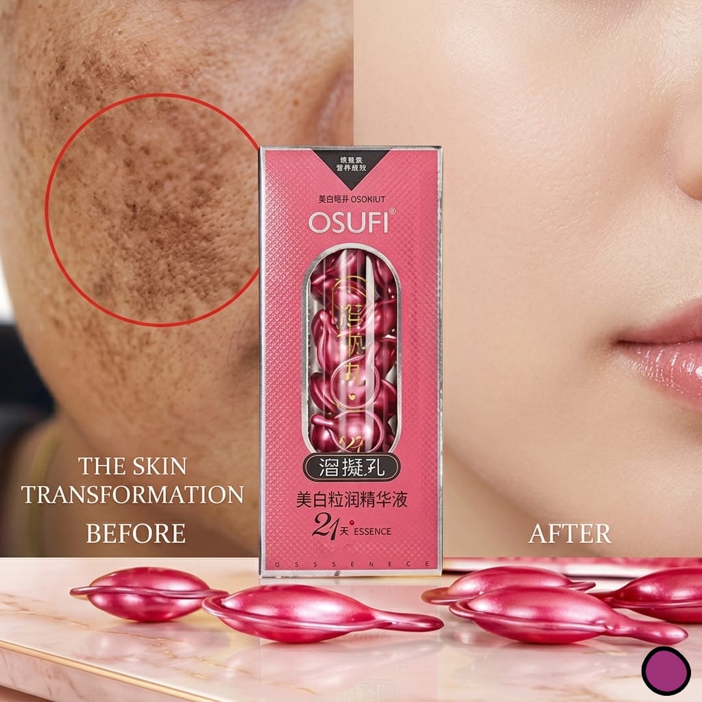 ✨ Osufi Anti-Melasma & Dark Spot Recovery Capsule — Reveal Your Spotless Glow!
