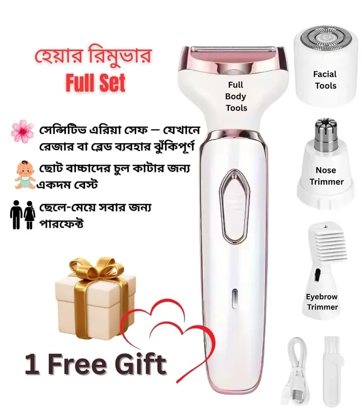 Zero Pain. Zero Cut. Zero Hassle. Only Smooth Skin!