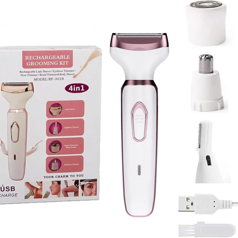 🪄 4-in-1 Smart Hair Remover — Effortless & Painless ! (Men & Women)