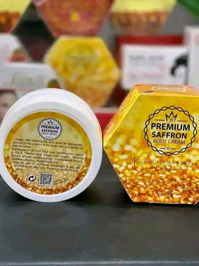 🌸 Premium Saffron Body Cream 🌸