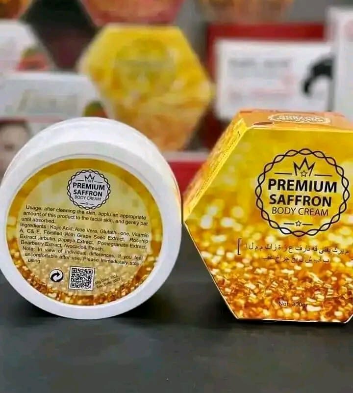 🌸 Premium Saffron Body Cream 🌸