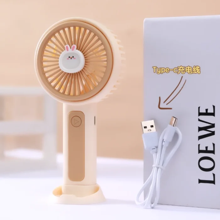 🌬️ Handheld Cooling Fan – যে কোনো সময়, যে কোনো জায়গায়! - Image 3
