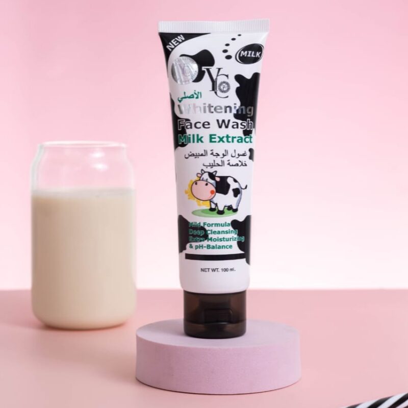 🥛 YC Whitening Face Wash – Milk Extract