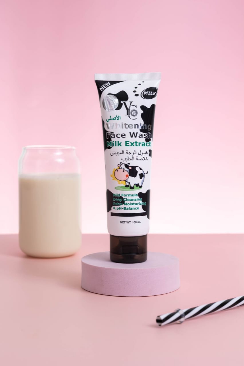 đĨ YC Whitening Face Wash â Milk Extract