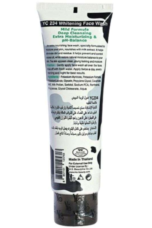 đĨ YC Whitening Face Wash â Milk Extract - Image 3