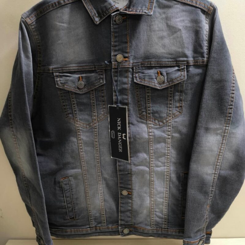Premium Ash Color Denim Jacket