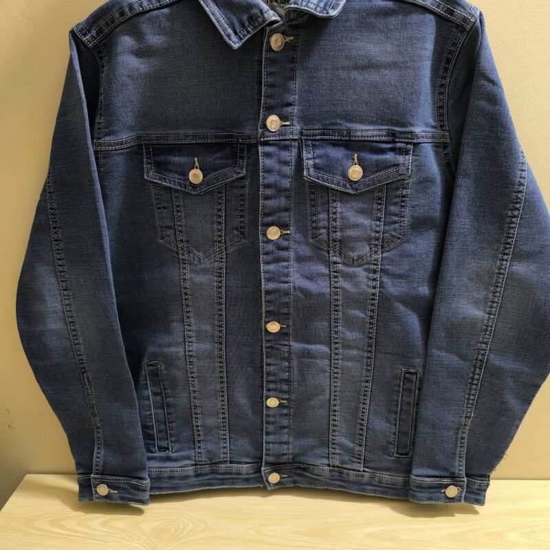 Premium Denim Jacket – Navy Blue