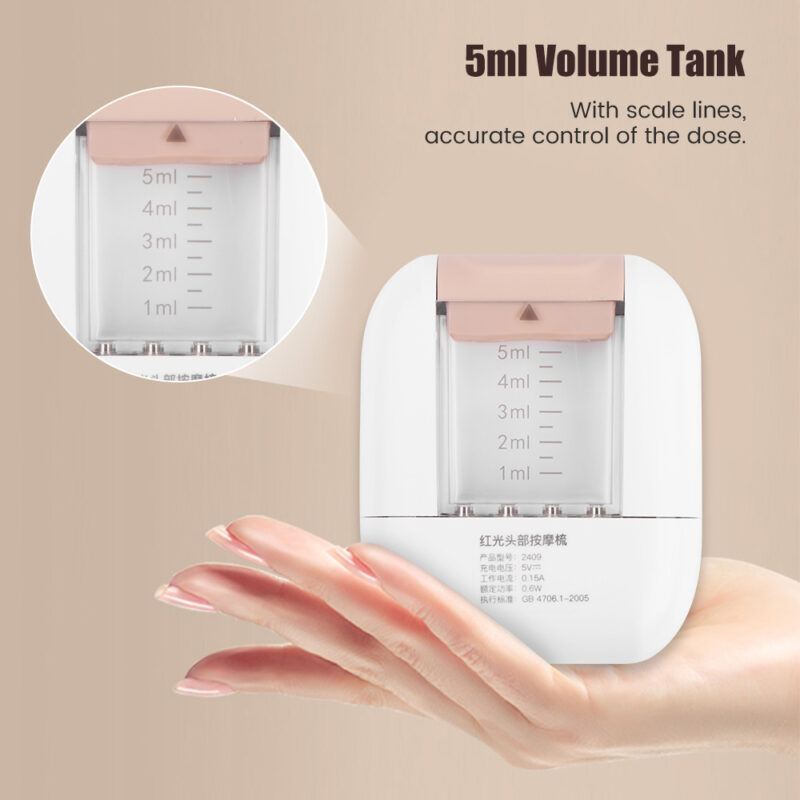 Red Light Head Massage Comb